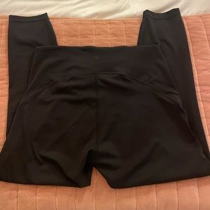 Black lululemon leggings